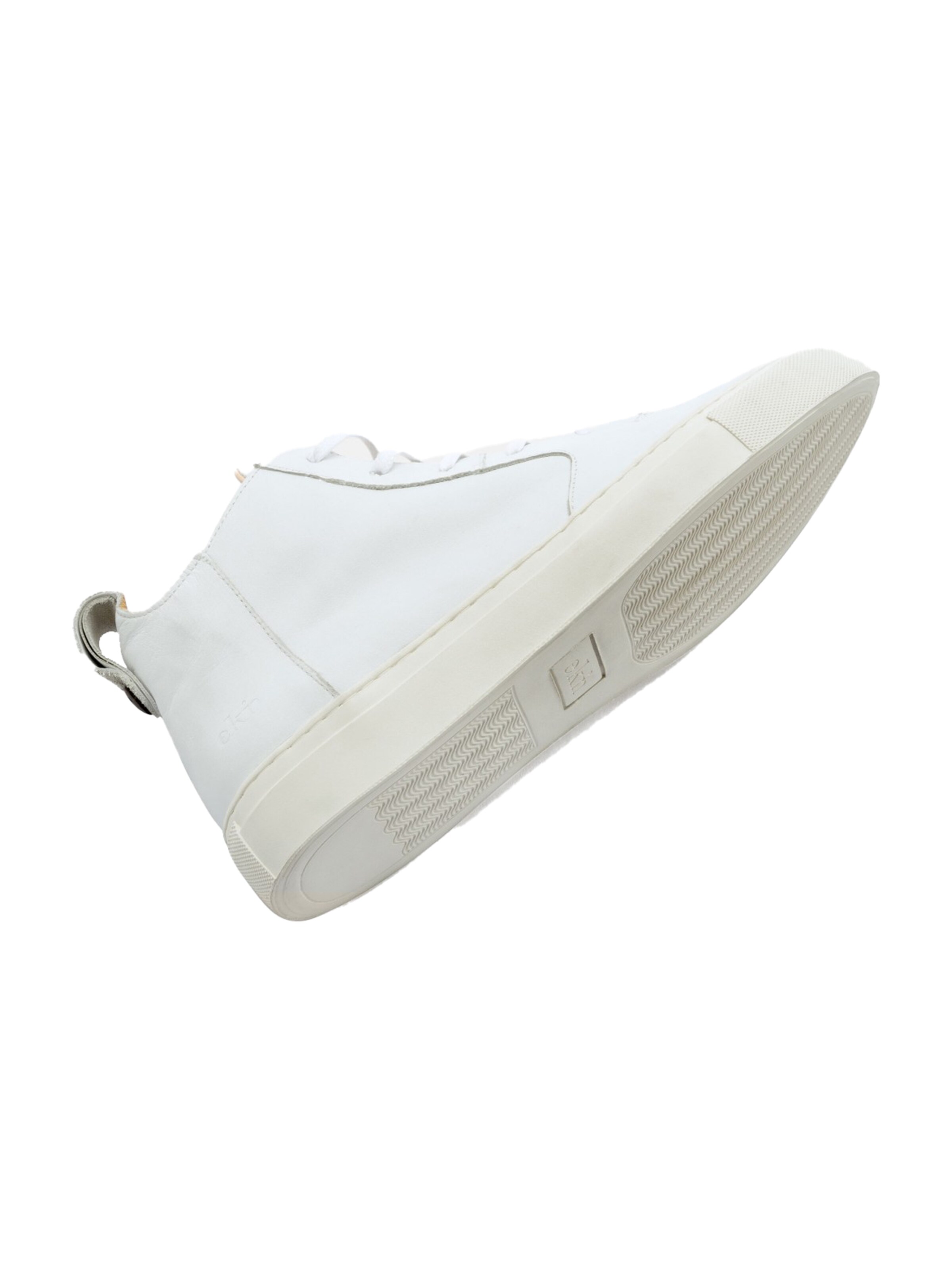 EKN Footwear - Sapatilhas altas 'Argan' em branco
