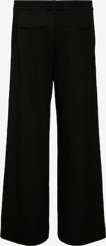 OBJECT Wide leg Trousers 'Lisa' in Black