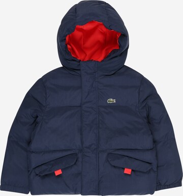 LACOSTE Winter Jacket in Blue: front