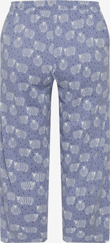 Ulla Popken Pyjamabroek in Blauw