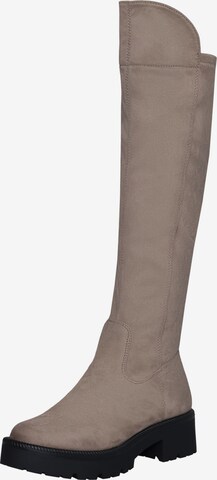 TAMARIS Over the Knee Boots in Brown: front