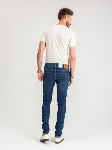 MUSTANG Skinny Farmer 'Mustang Frisco Skinny Denim Blue 1015049 5000 883' - kék