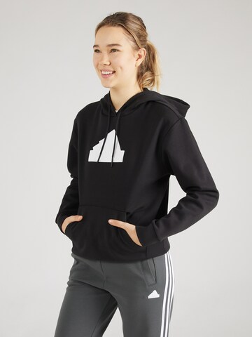 ADIDAS SPORTSWEAR Sportsweatshirt 'FI BOS OH' in Schwarz: predná strana