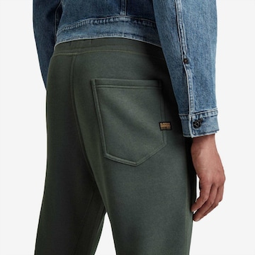 Effilé Pantalon 'Type C' G-Star RAW en vert