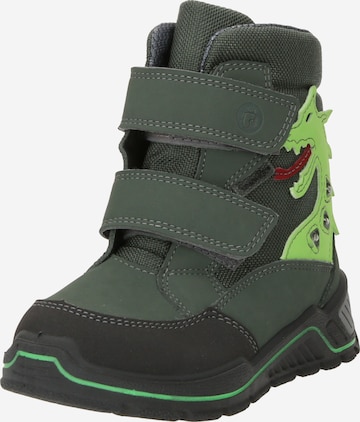 RICOSTA حذاء للثلج 'GRISU' بلون أخضر: الأمام