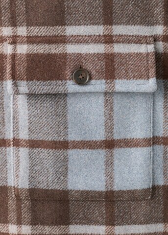 MANGO MAN Between-Season Jacket 'Drum' in Blue