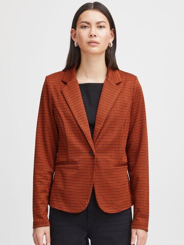 ICHI - Blazer ' IHKATE ' en marrón: frente