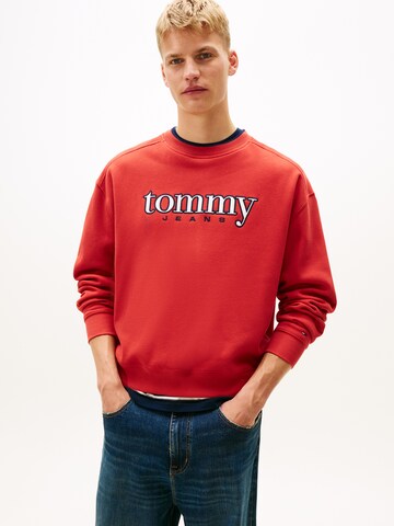 sarkans Tommy Jeans Sportisks džemperis '90S': no priekšpuses