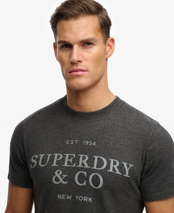 T-Shirt '1954 Company' Superdry & Co en gris