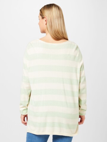 Pull-over ONLY Carmakoma en beige