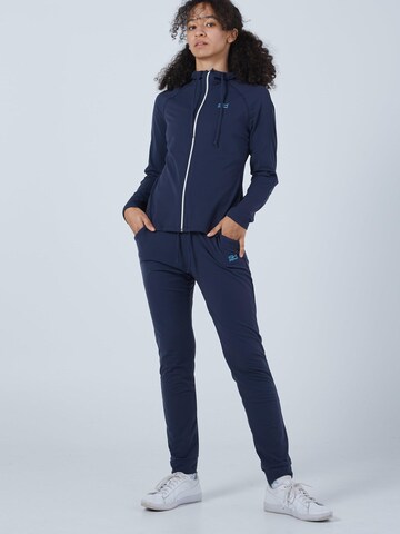 SPORTKIND Sports jacket 'Hooded Jogging Jacket' in Blue