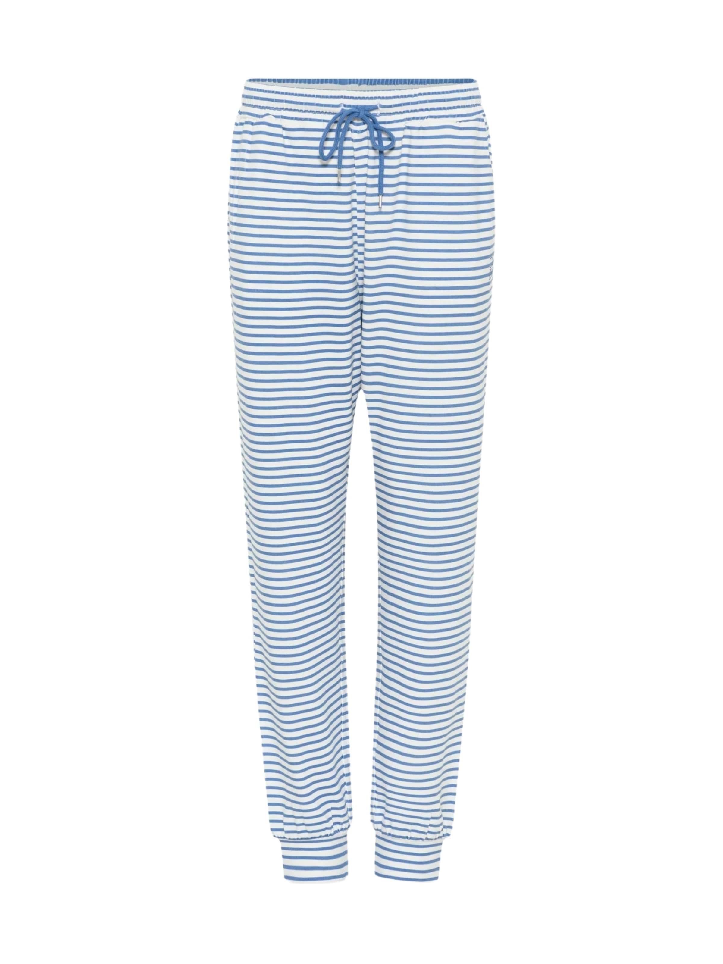 CCDK Copenhagen Pyjamasbukser ' Betty ' i blå: forside