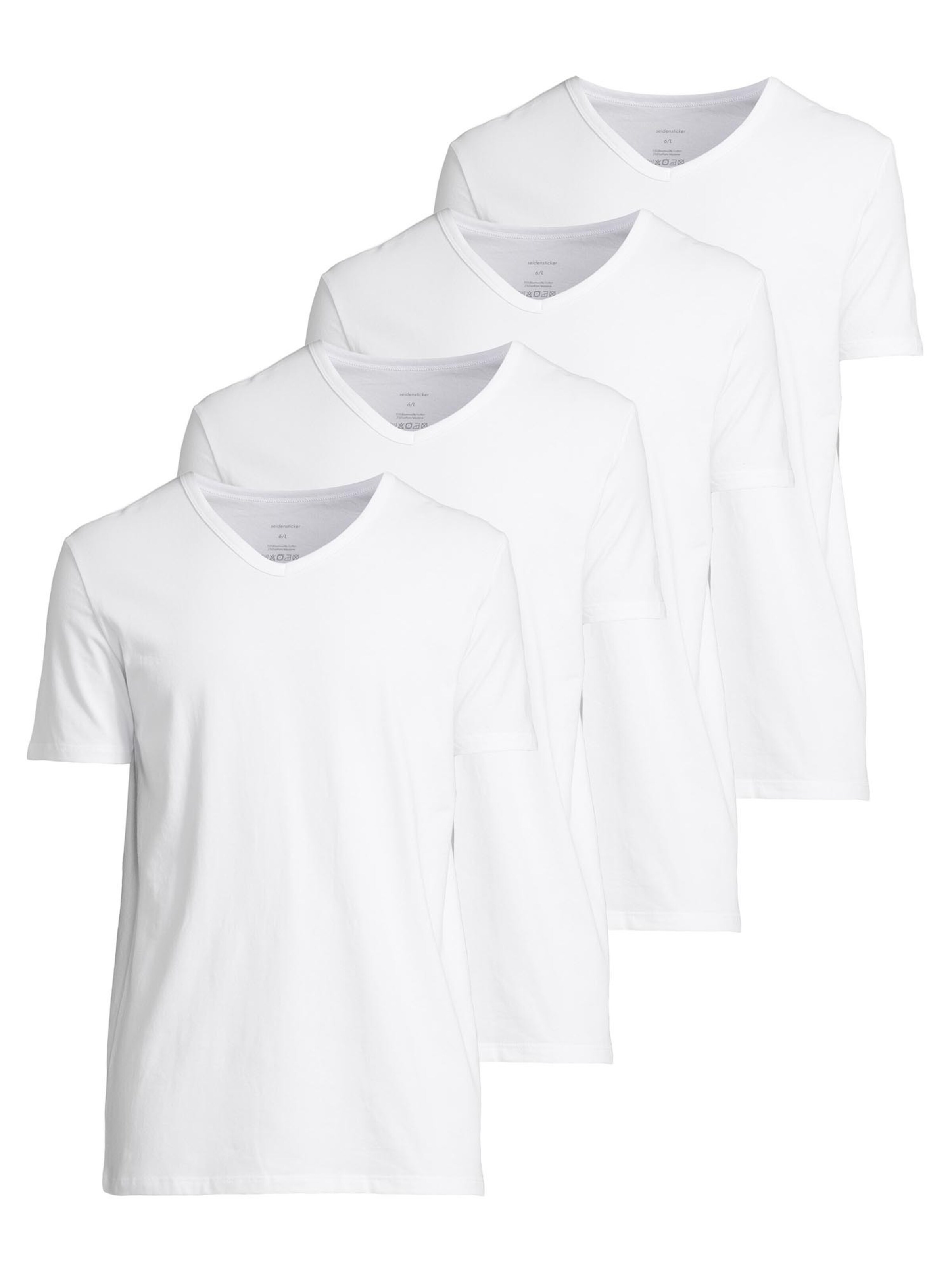 SEIDENSTICKER Undershirt 'Pur' in White: front