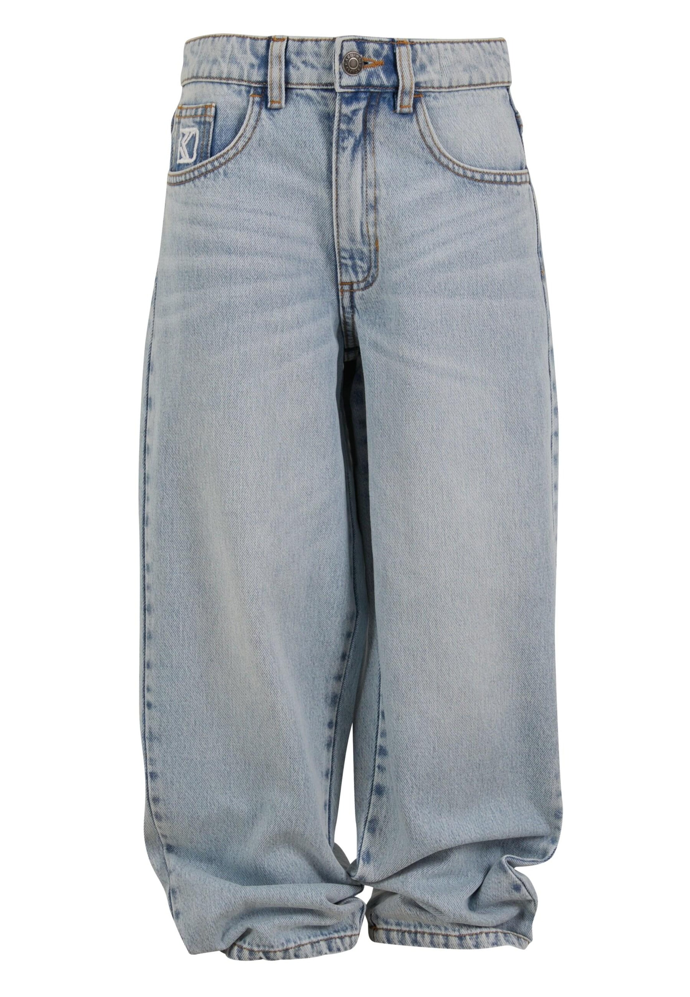 Baggy Jeans di Karl Kani in blu: frontale