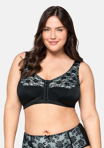 Invisible Soutien-gorge SHEEGO en noir : devant