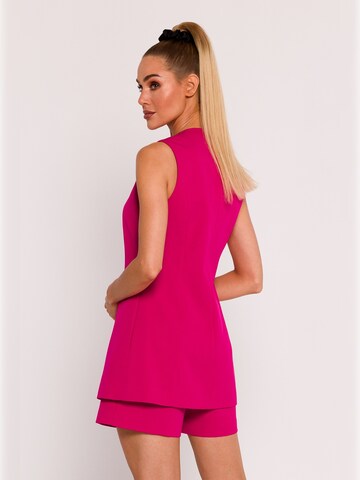 made of emotion - Chaleco 'M776' en rosa