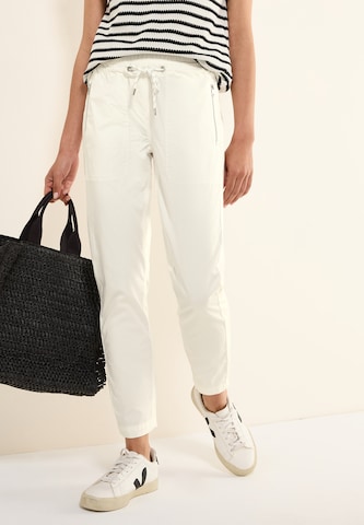 CECIL Slim fit Pants in Beige: front