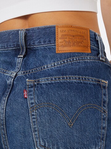 LEVI'S ® Loosefit Jeans 'High Loose Short' i blå