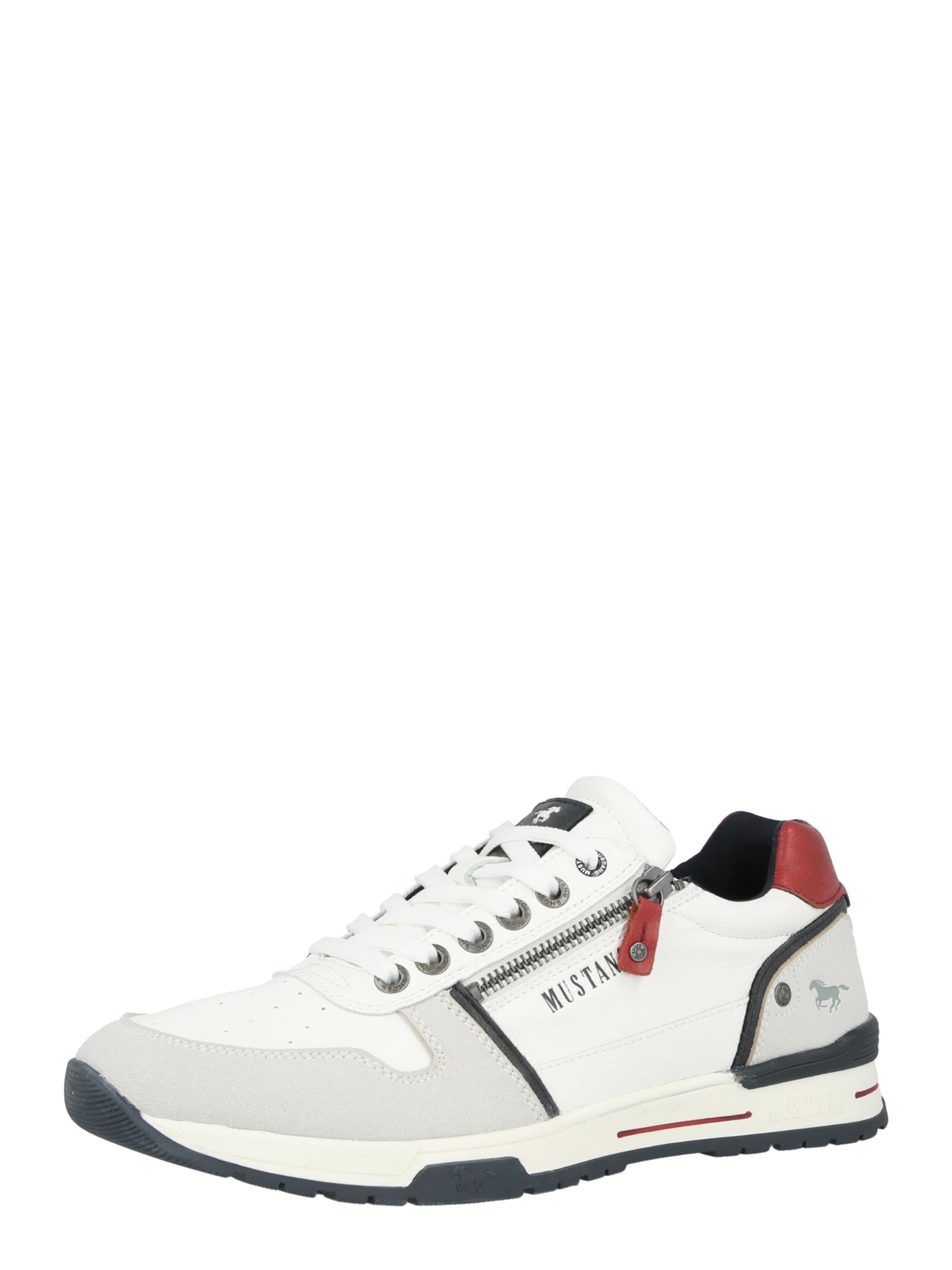 MUSTANG Nizke superge | bela barva: sprednja stran