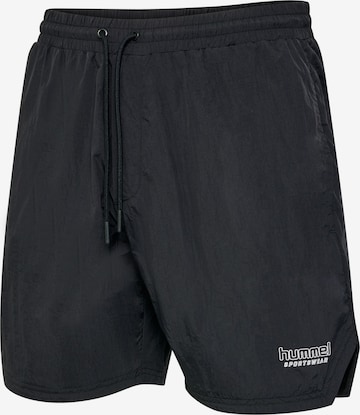 Regular Pantalon de sport Hummel en noir