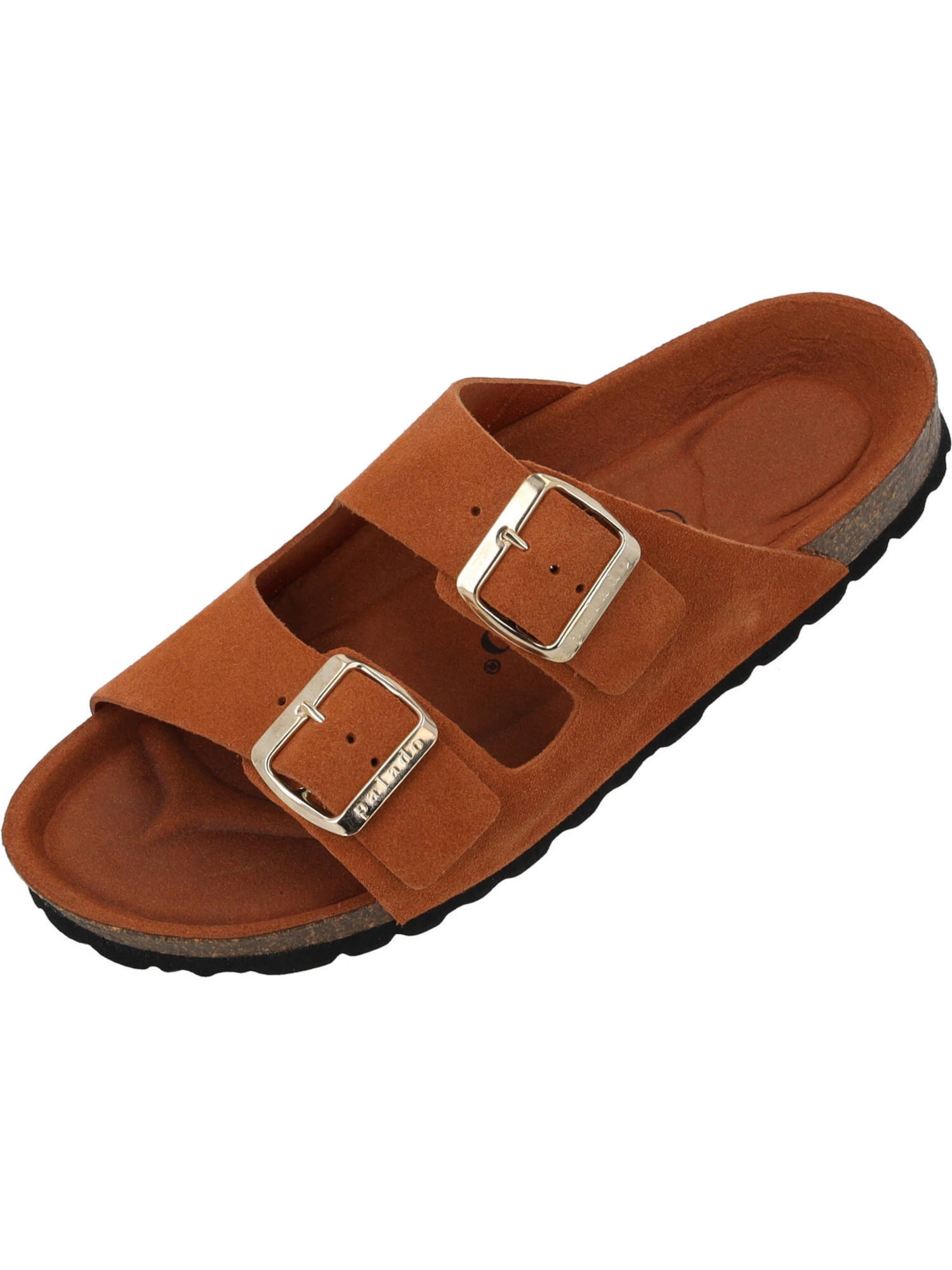 Palado Muiltjes 'Korfu' in Bruin: voorkant