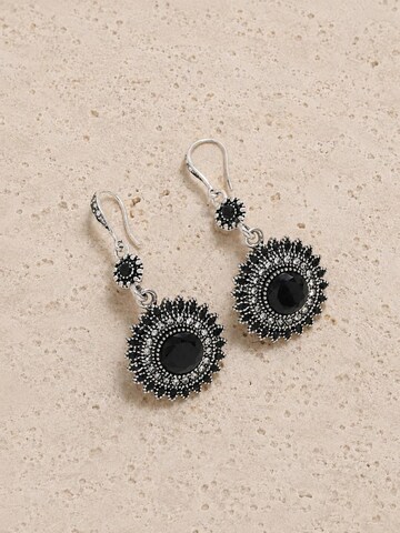 Boucles d'oreilles 'ORIENTA' Alster Herz en noir