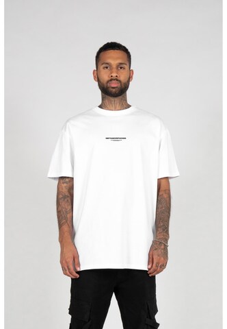 MJ Gonzales - Camiseta en blanco: frente