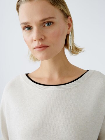 OUI Pullover 'LEEZA' in Weiß