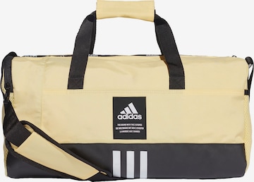 ADIDAS SPORTSWEAR Sports Bag '4Athlts' in Beige: front