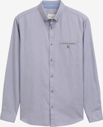 TOM TAILOR Hemd in Blau: Vorderseite