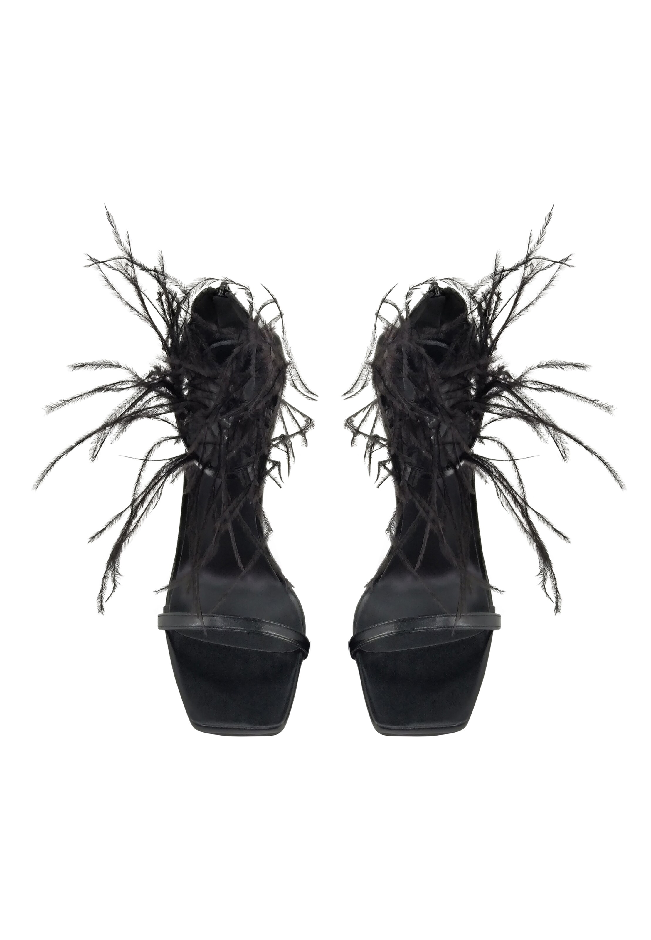 faina Remienkové sandále 'Minya' - Čierna