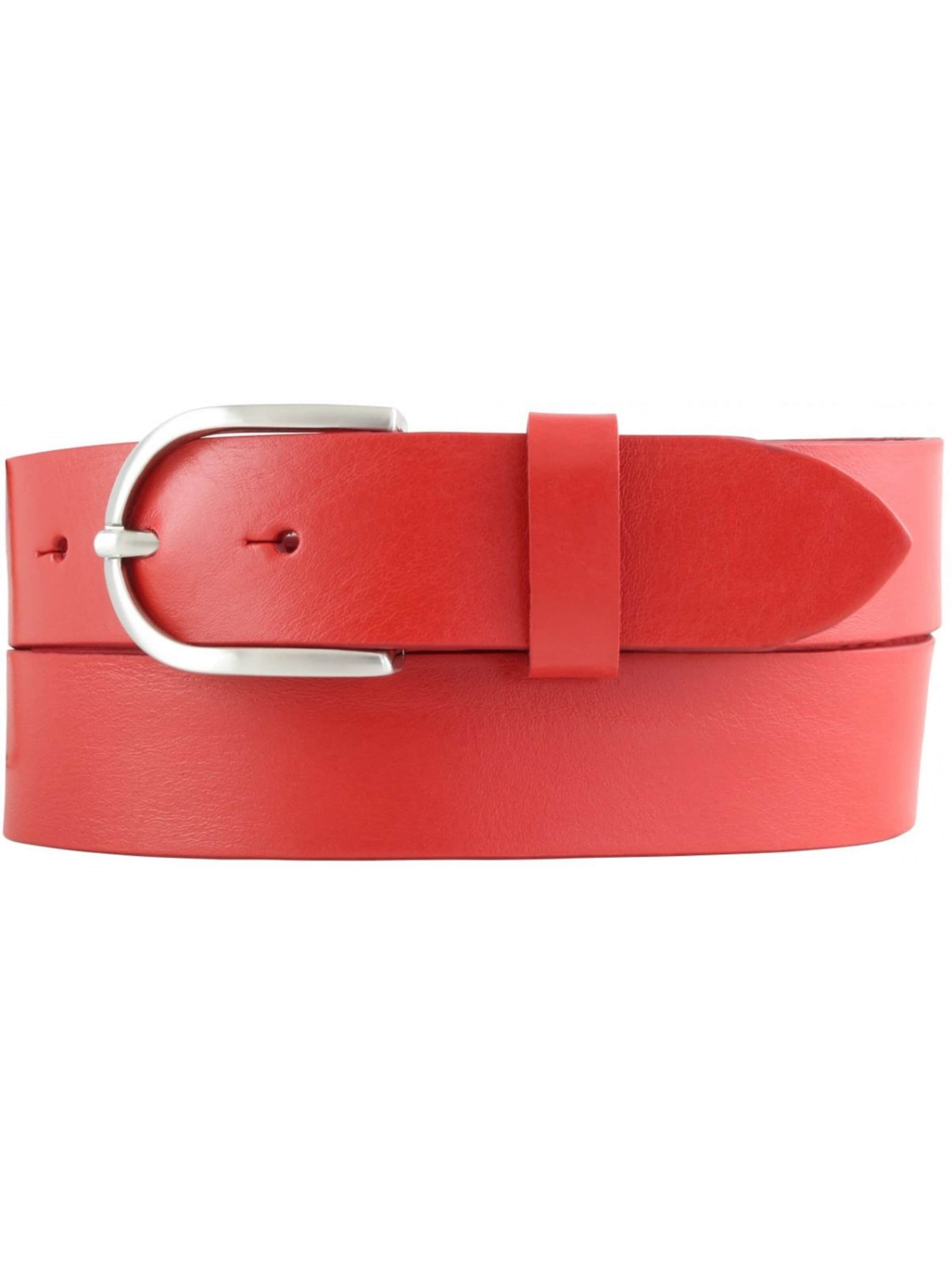 BELTINGER Gürtel 'Cremonae'‌‌‌‌‌‌‌‌‌ in Rot: Vorderseite