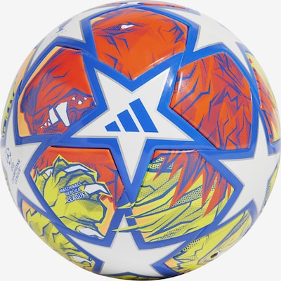 ADIDAS PERFORMANCE Ball in blau / gelb / orange / rot / weiß, Produktansicht