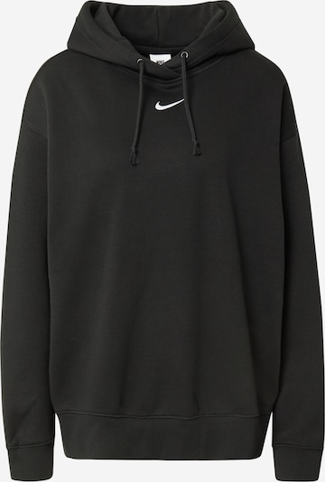 Bluză de molton Nike Sportswear pe negru, Vizualizare produs