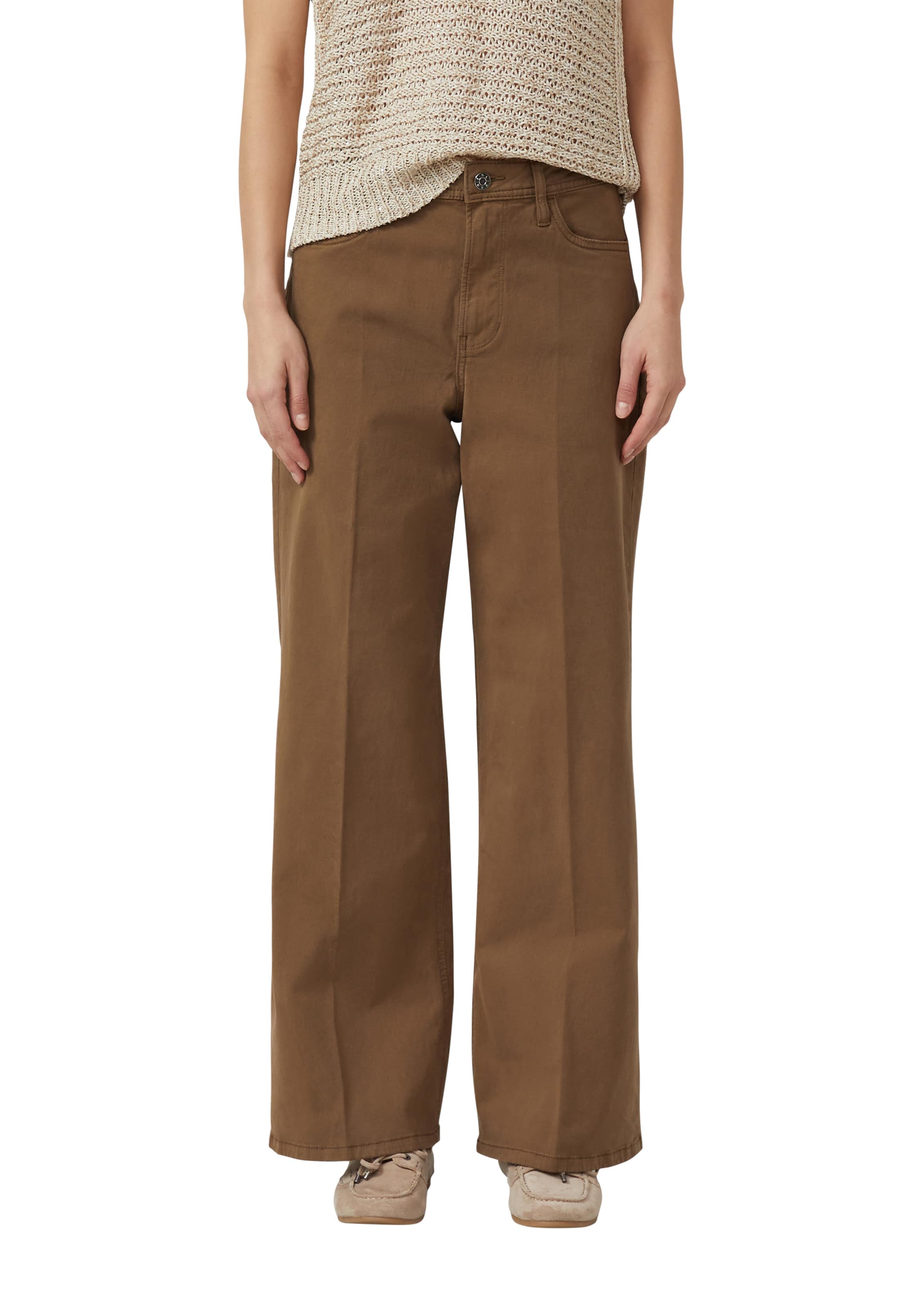 s.Oliver Wide leg Jeans ' SURI ' in Bruin