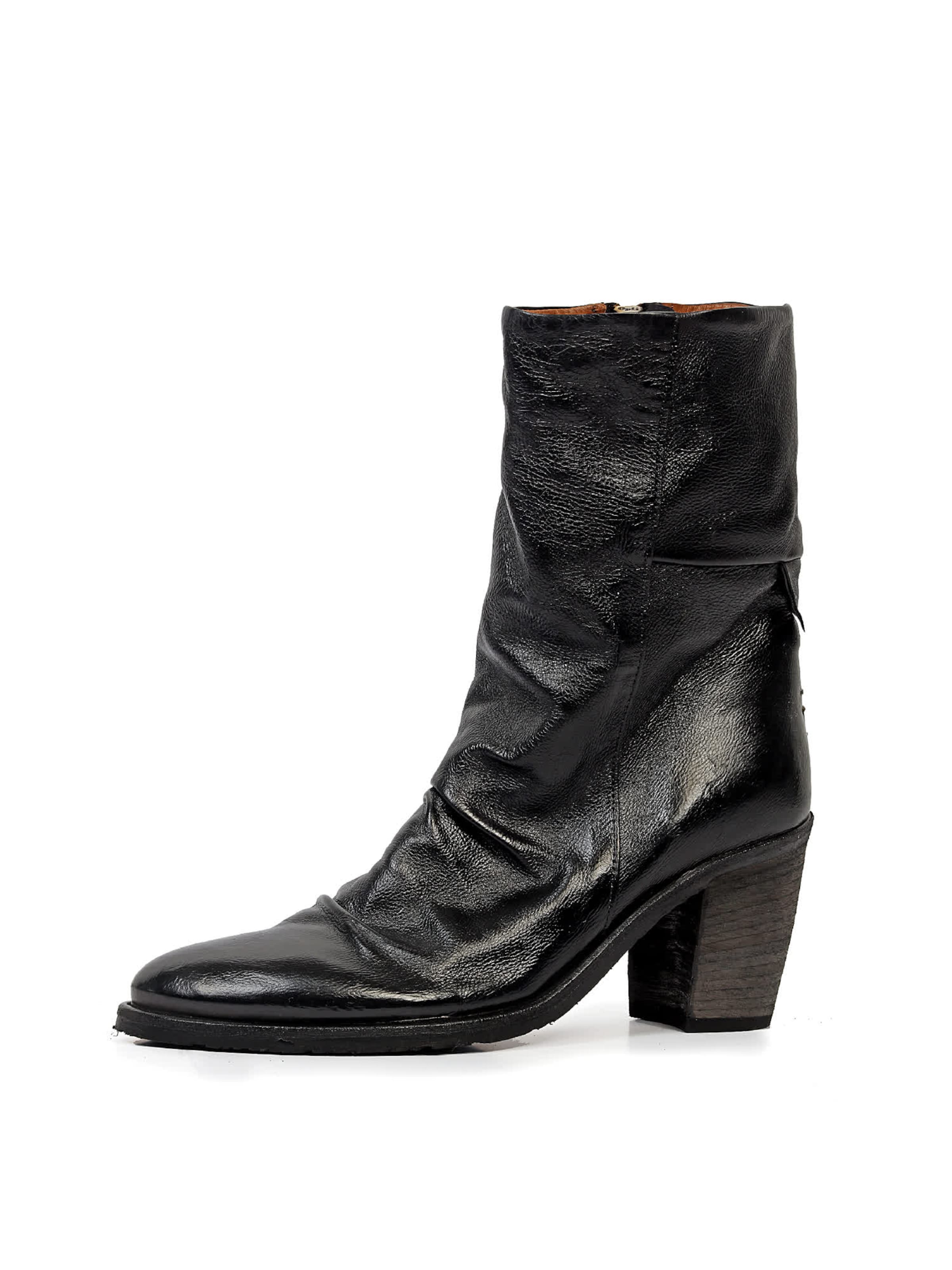 A.S.98 Stiefelette 'Reverie' in Schwarz: Vorderseite