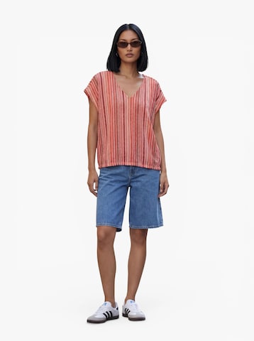 VERO MODA Μπλουζάκι 'VMDEMI' σε πορτοκαλί