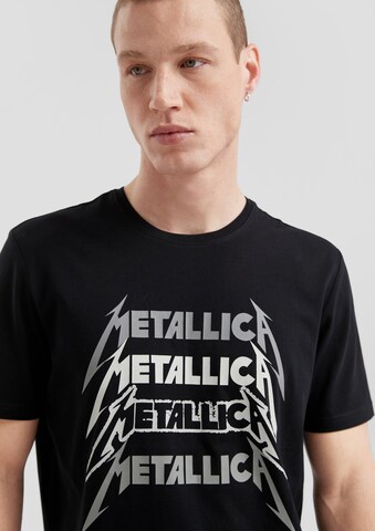 T-Shirt 'Metallica' QS en noir