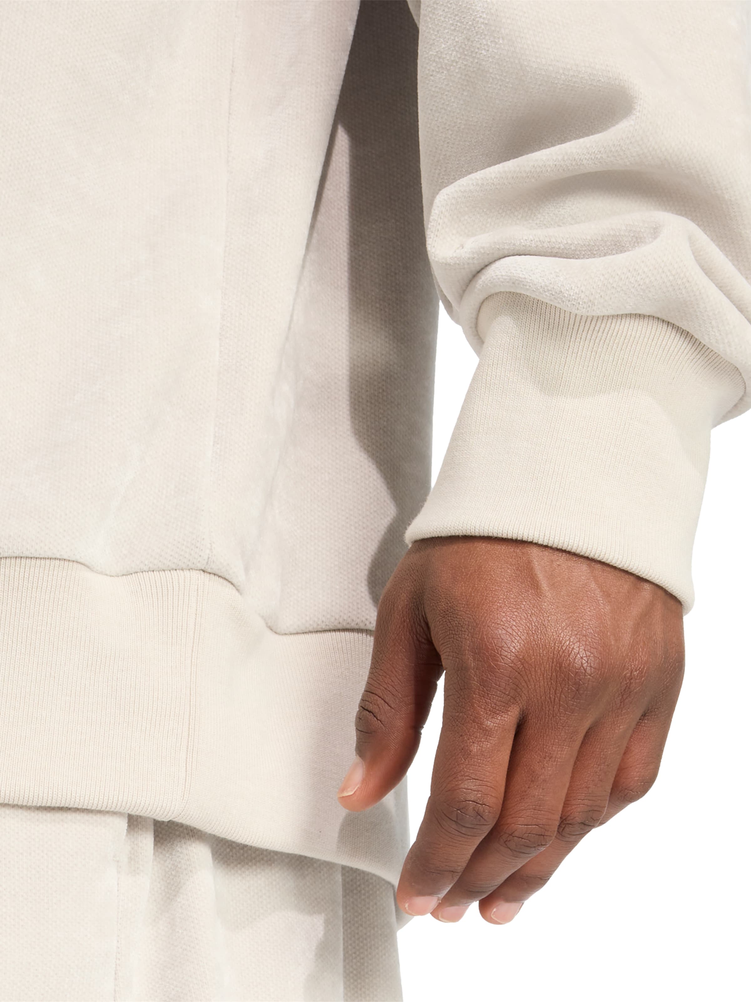 ADIDAS SPORTSWEAR Αθλητική μπλούζα φούτερ 'A SZN' σε μπεζ