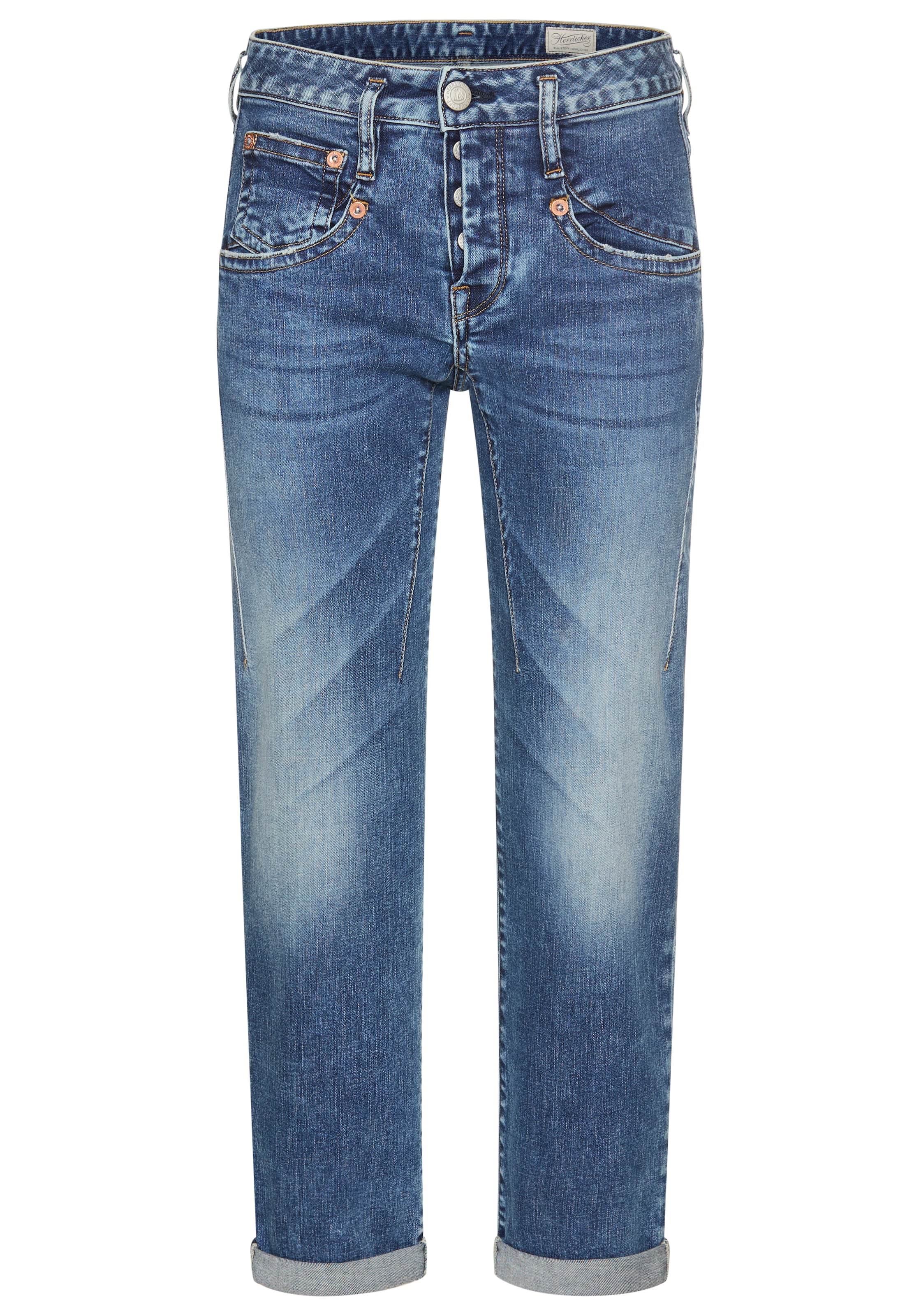 Herrlicher Regular Jeans in Blue: front