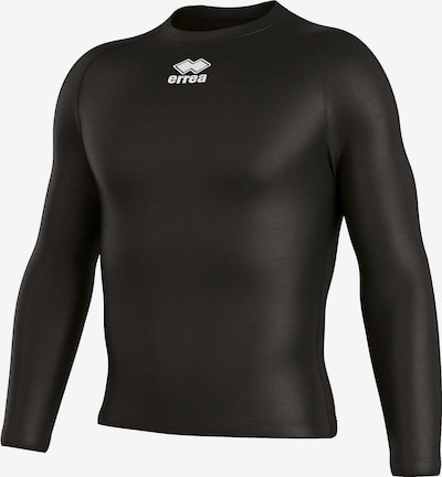 Errea Functioneel shirt 'Daris' in de kleur Zwart / Wit, Productweergave