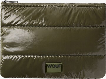 Wouf Clutch in Green: front
