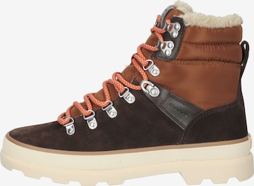 GANT Lace-Up Ankle Boots in Brown