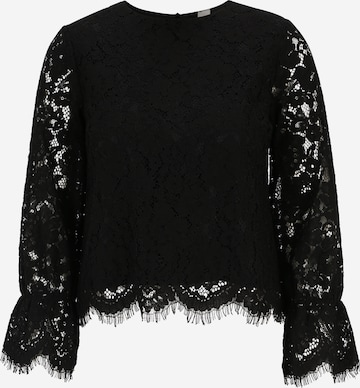 Y.A.S Petite Blouse 'PERLA' in Black: front