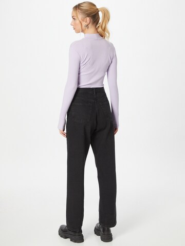 Monki Loosefit Jeans i sort