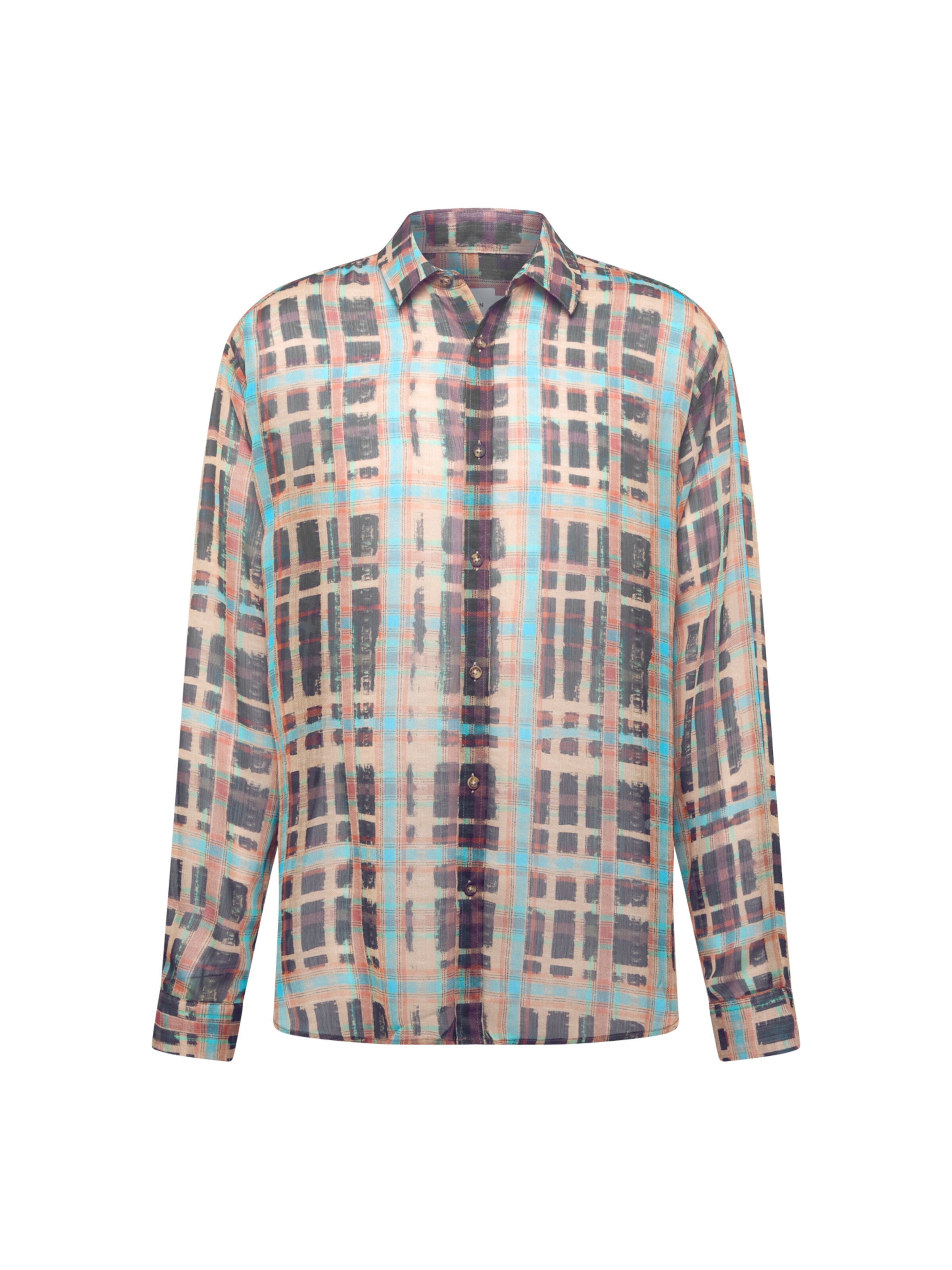 TOPMAN Regular fit Button Up Shirt in Mixed colours: front