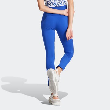 ADIDAS SPORTSWEAR Skinny Sports trousers 'Z.N.E.' in Blue: front