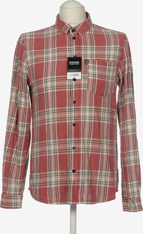tigha Button Up Shirt in S in Red: front