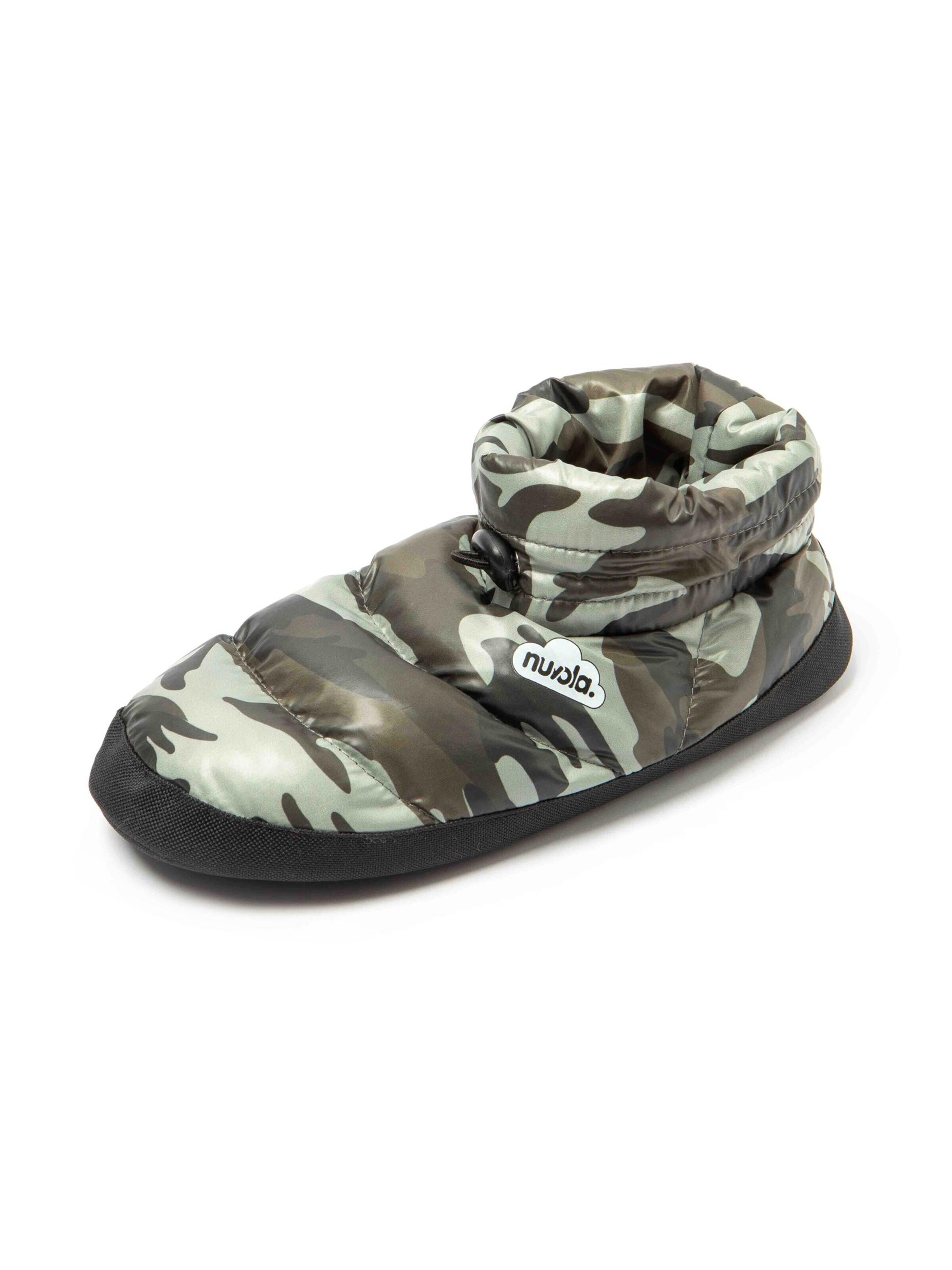 Nuvola. Slipper 'Boot New Camouflage' in Green