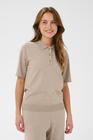 Pull-over 'Mila' SAINT TROPEZ en beige : devant